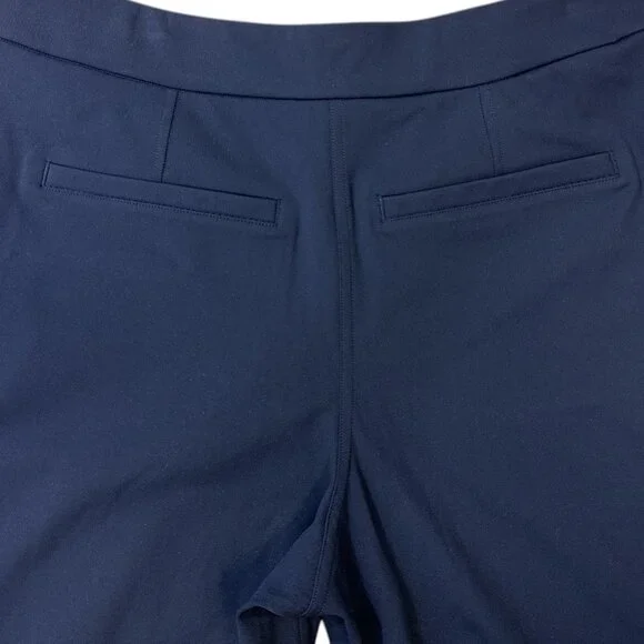 Lululemon Luxtreme Mid-Rise Straight-Leg Trouser True Navy Women Sz M - Picture 6 of 12